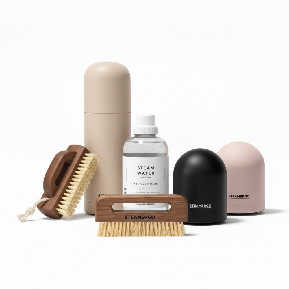 The SteamerGO garment-care collection